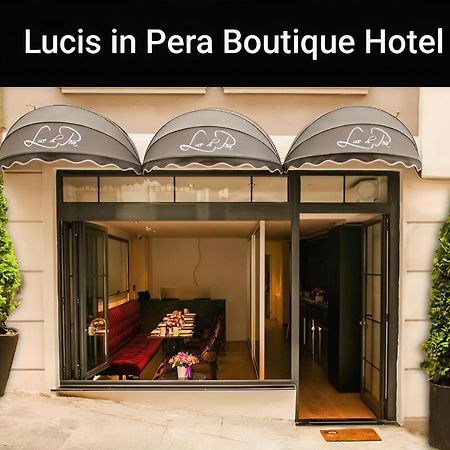 Lucis In Pera Boutique Hotel Стамбул Екстер'єр фото